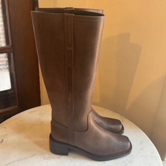 REFORMATION  Frances Knee-High Riding Boots - Picture 4 of 8